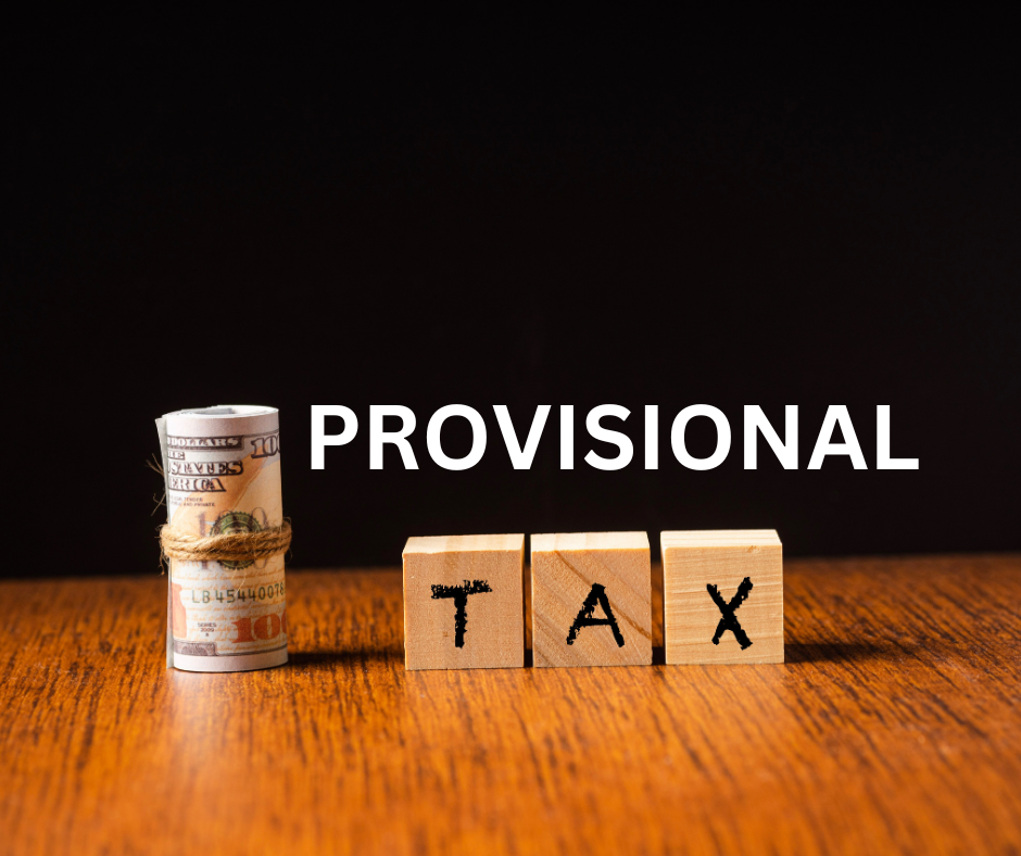 PROVISIONAL TAX AJM Tax